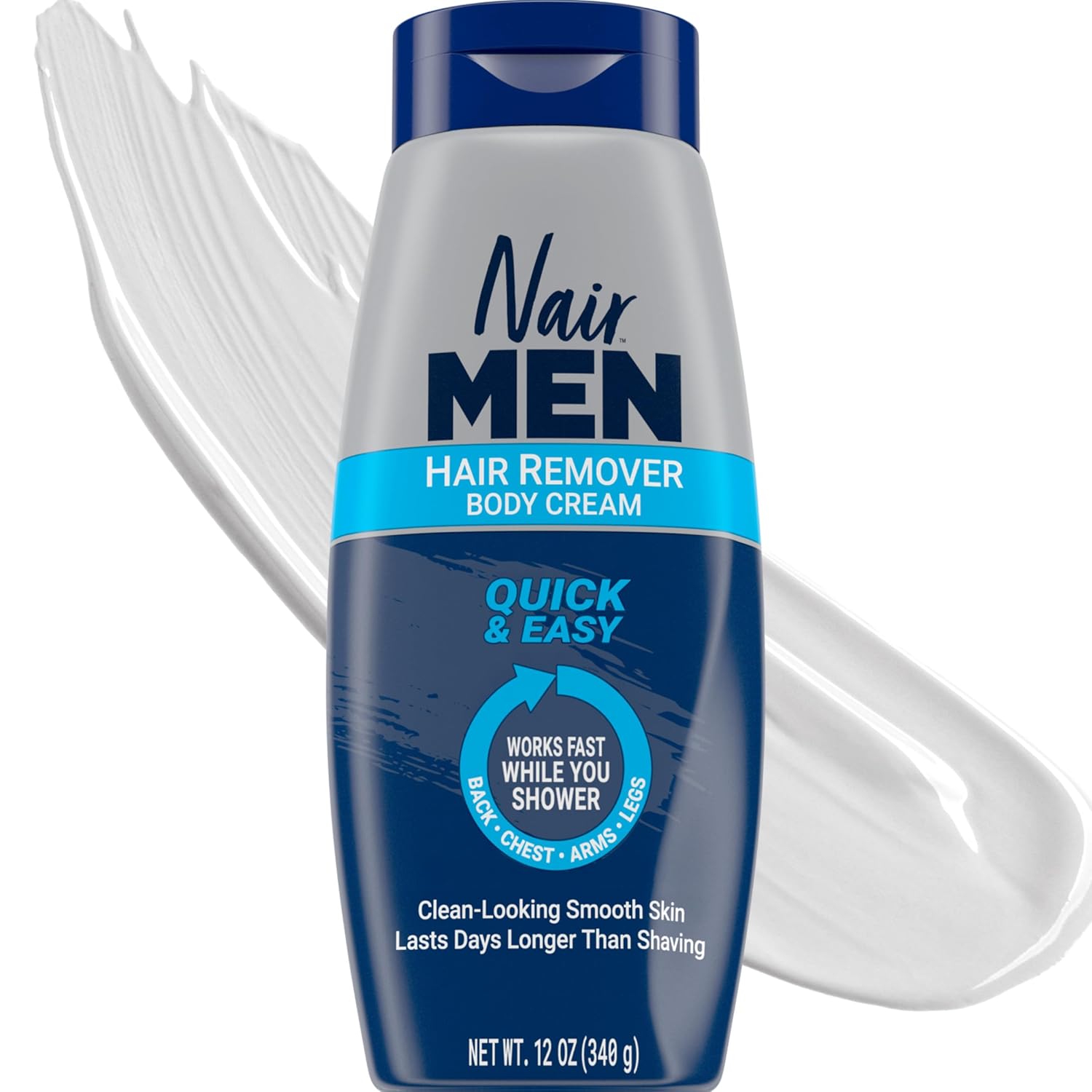 depilatory cream formula that removes hair from beneath the skin's surface