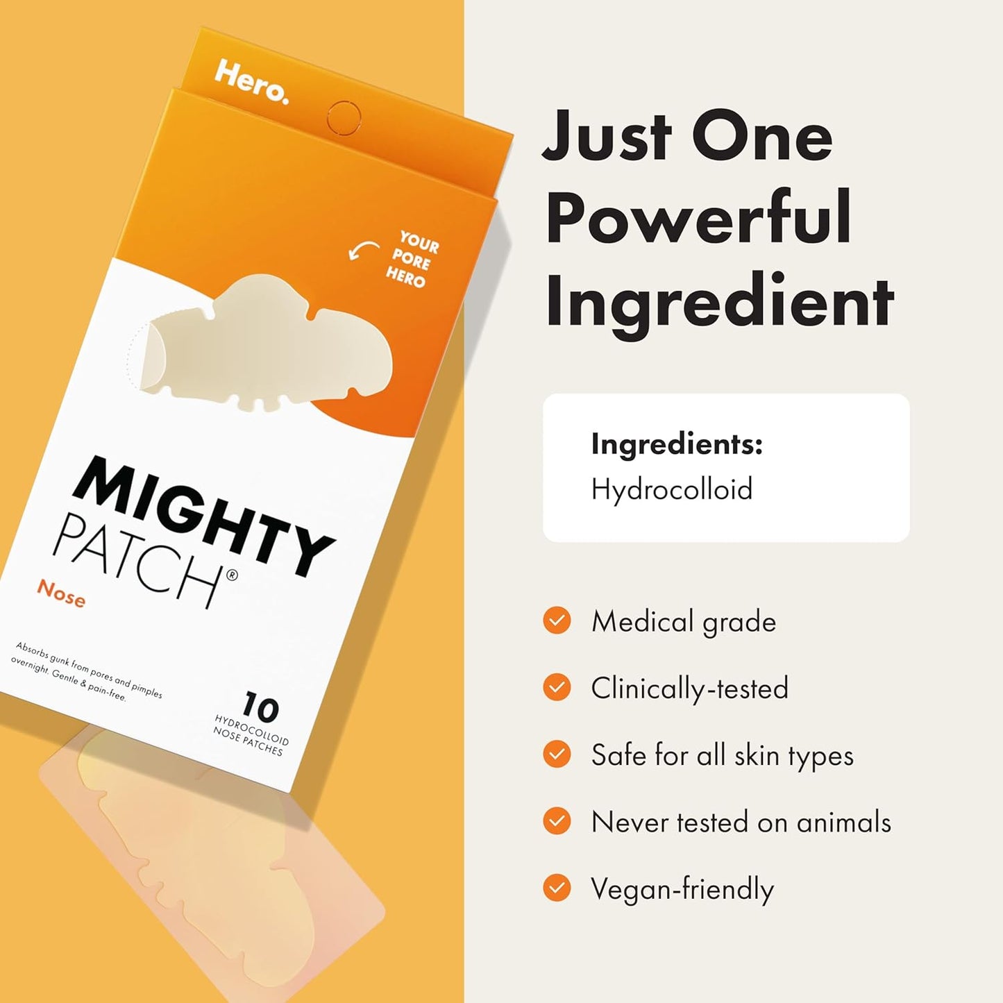 dermatologist-approved, clinically tested, non-irritating for all skin types