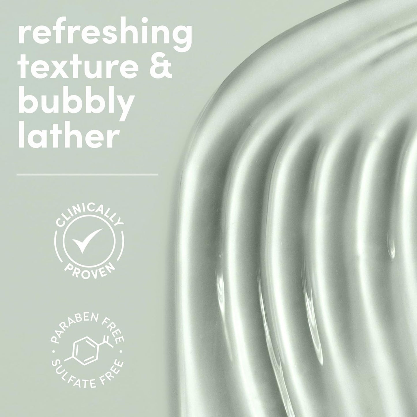 dermatologist-co-developed, sulfate-free, paraben-free formula