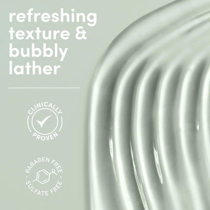 dermatologist-co-developed, sulfate-free, paraben-free formula