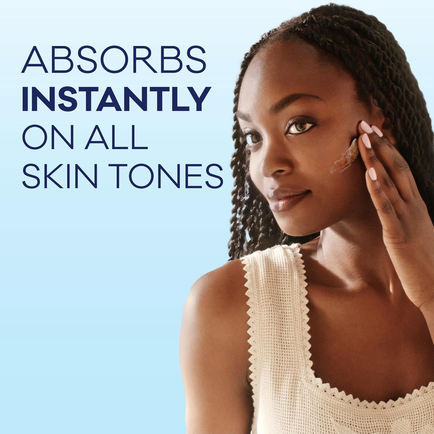 dermatologist-tested, sensitive-skin-friendly formula free of oxybenzone and octinoxate