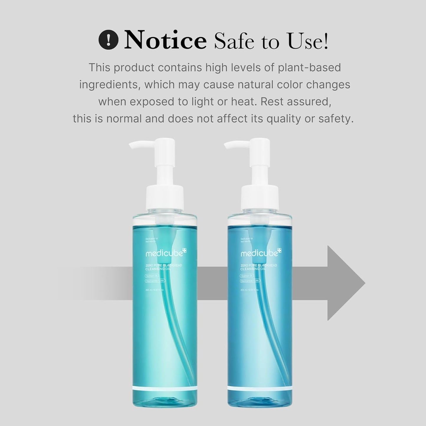 designed as step 1 of the medicube zero double-cleansing system (pairs with zero foam cleanser)