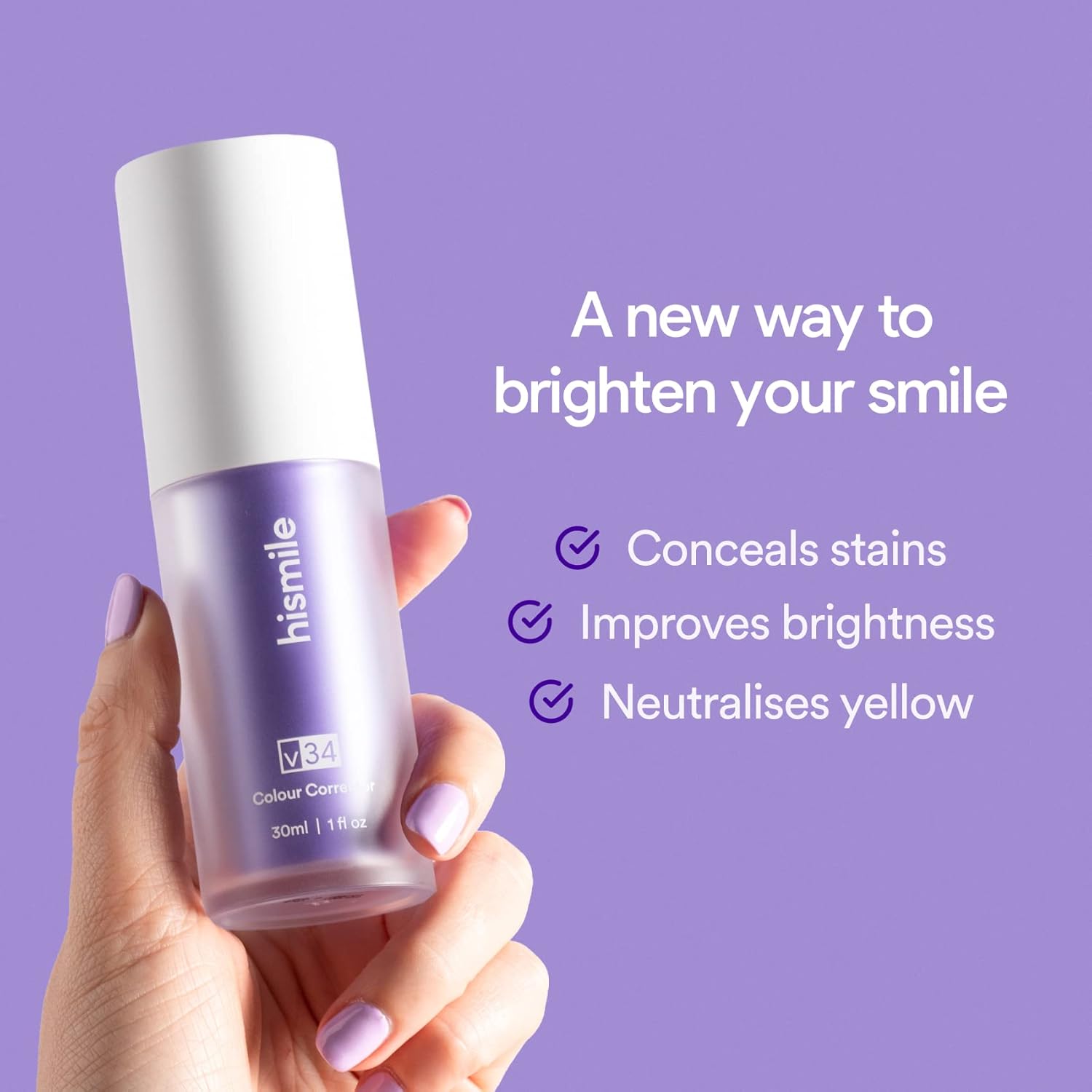 designed for daily-use brushing routine, no extra steps or devices required