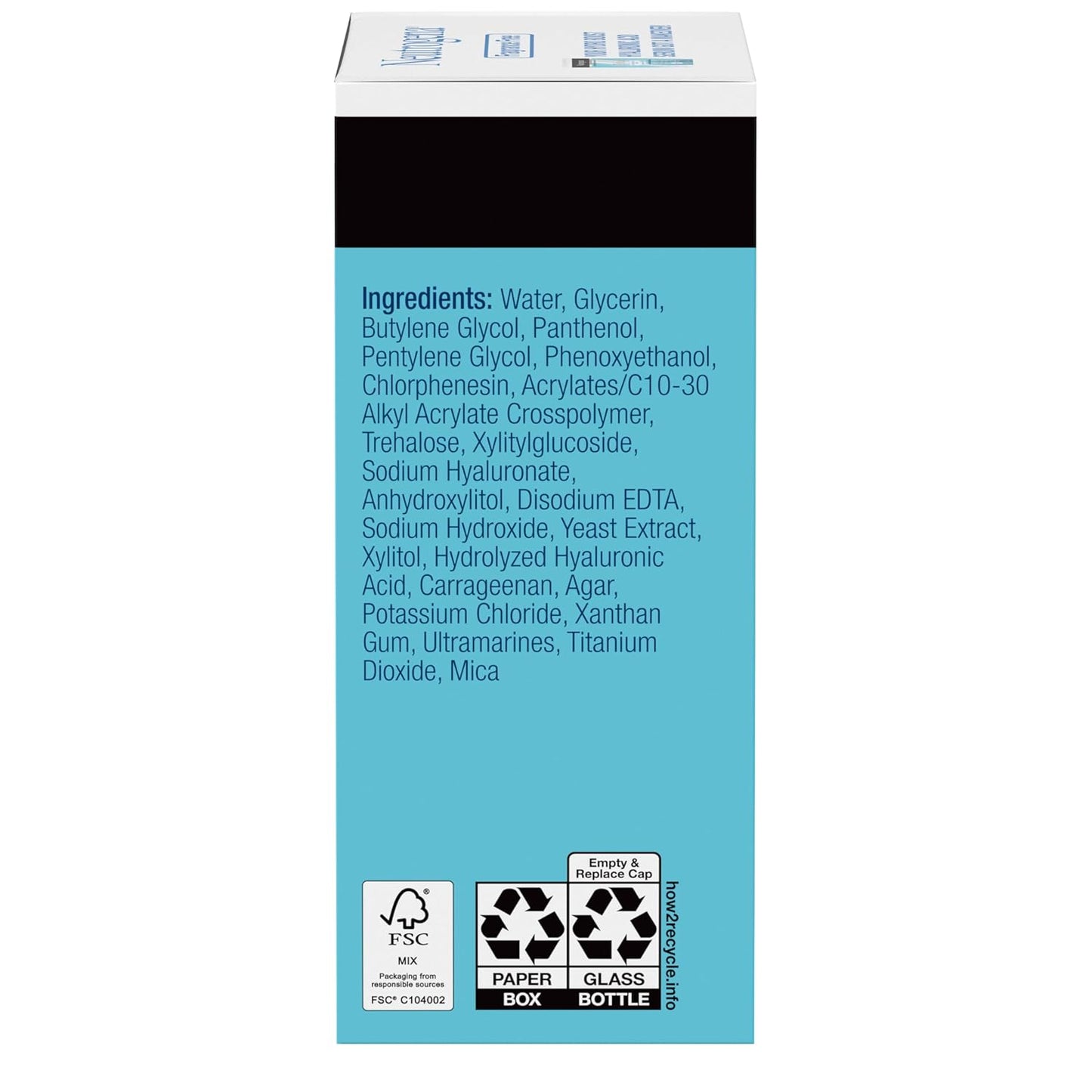 designed for use on both face and neck with 4–5 drop dosing