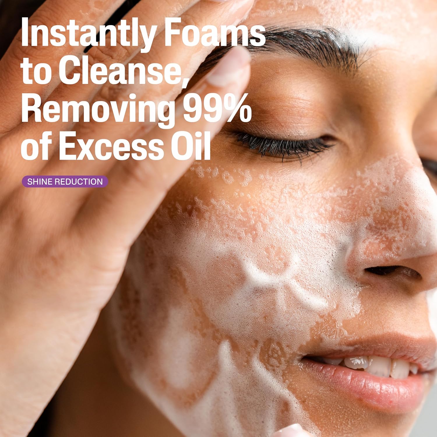 designed specifically for combination, oily, and sensitive skin types