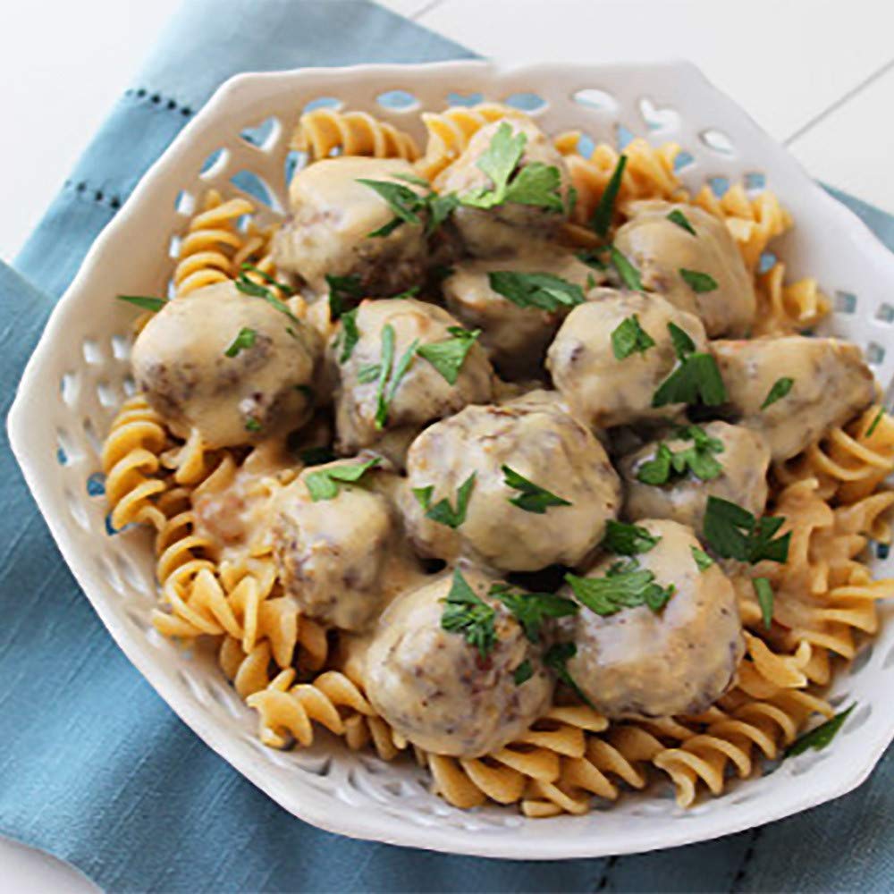 designed to be served over noodles for a complete homestyle meal