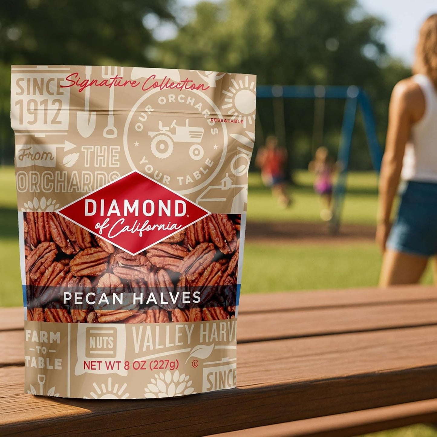 Diamond of California Chopped Pecans – Heart-Healthy Pantry Staple for Mindful Home Bakers, Clean Ingredient for Yogurt and Cereal Bowls
