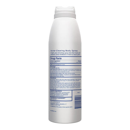 Differin Body Acne Treatment – Mindful Post-Workout Wind-Down with 2% Salicylic Acid Cooling Mist, 6 oz