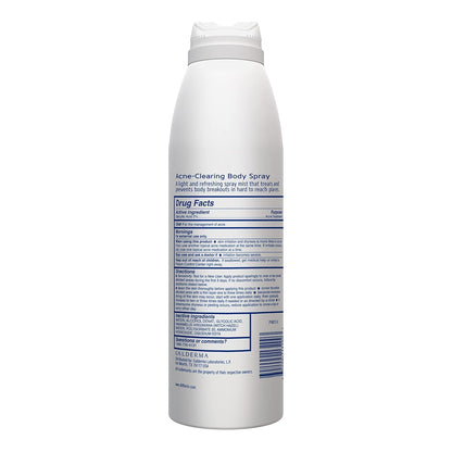 Differin Body Acne Treatment – Mindful Post-Workout Wind-Down with 2% Salicylic Acid Cooling Mist, 6 oz