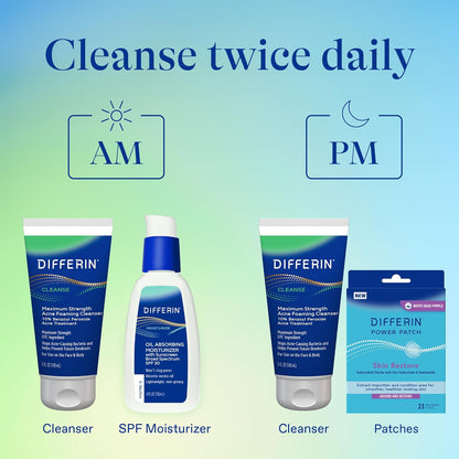 Differin Maximum Strength Acne Foaming Wash – Parent-Approved Routine for Teen Breakouts