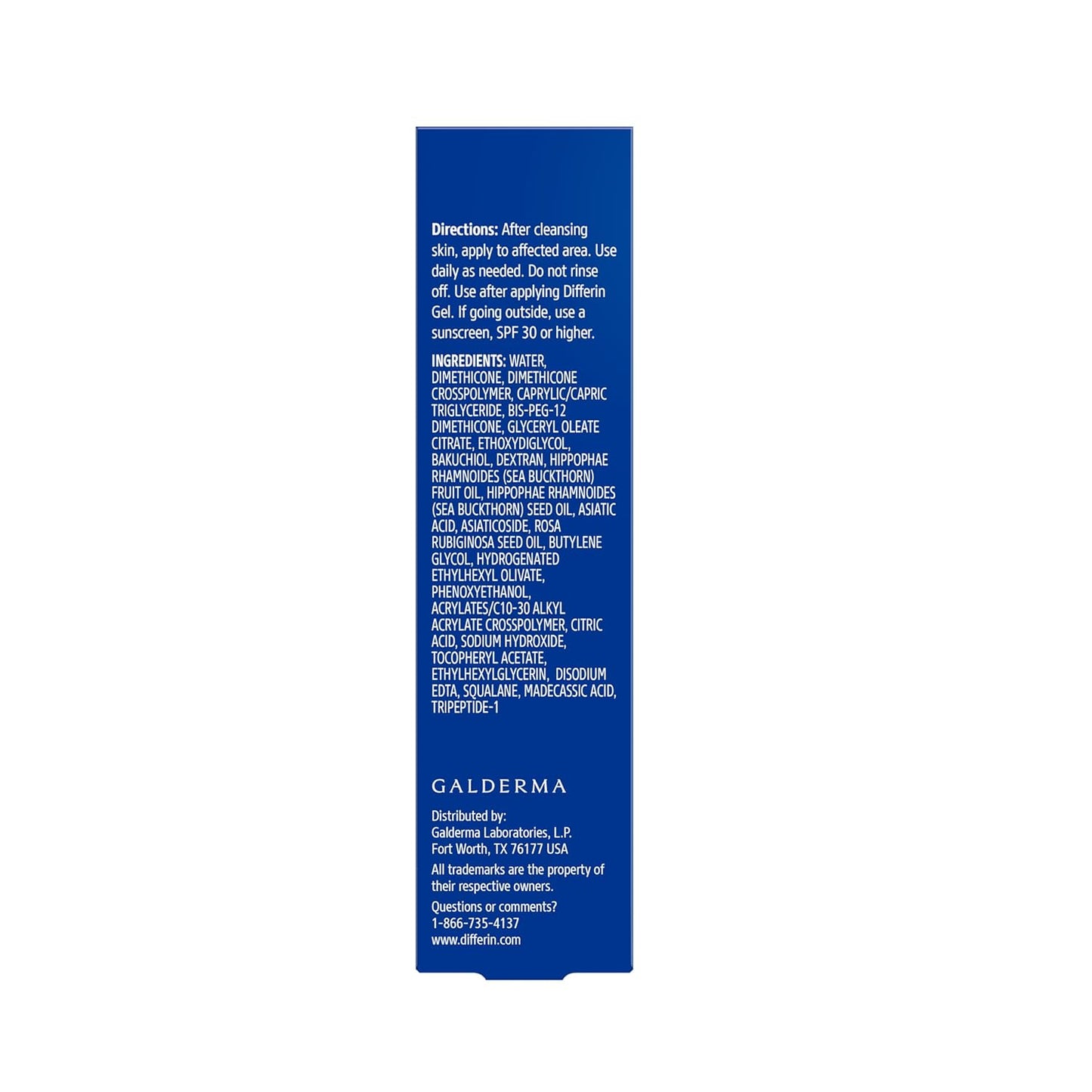 Differin Resurfacing Scar Gel – Mindful Self-Care for Adults Smoothing Post-Acne Marks, 1 Oz
