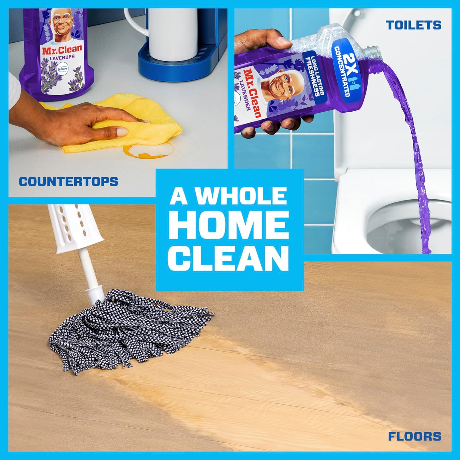 dilutable for safe use on finished wood floors