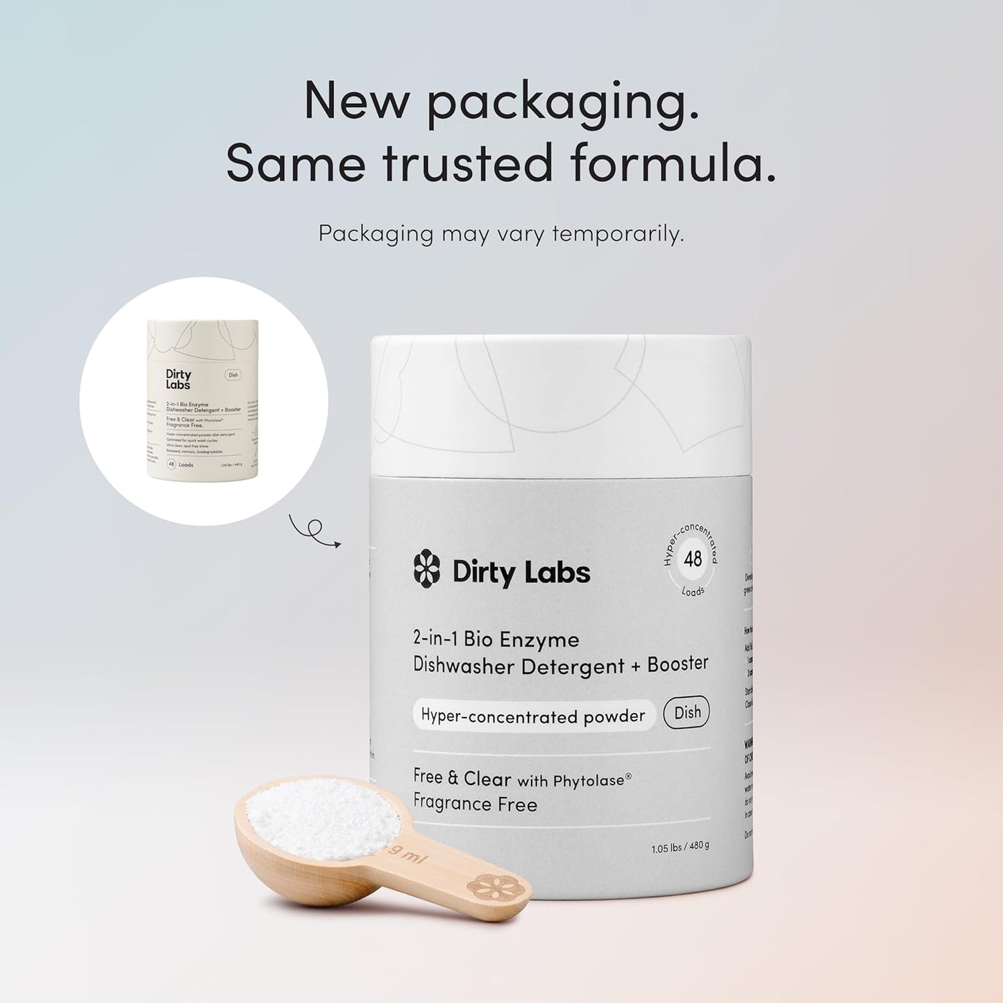 Dirty Labs Aestival Dishwasher Detergent and Rinse Booster – Plant-Based Kitchen Wellness Essential for Mindful Family Dining