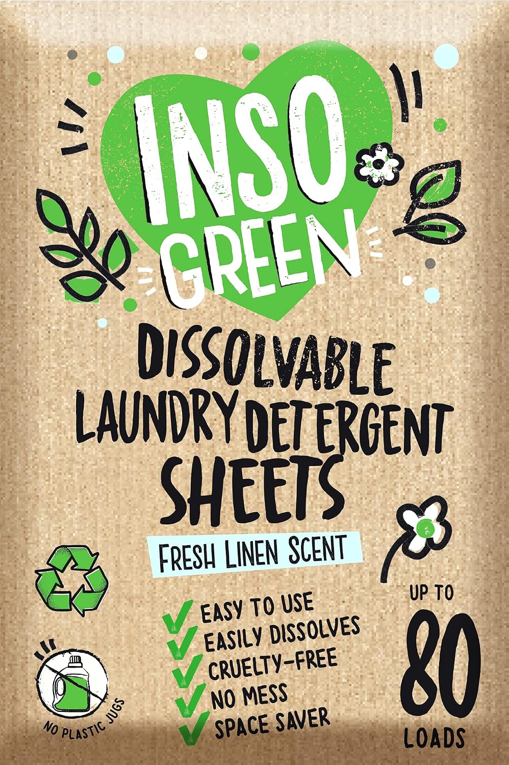 dissolvable laundry sheet format that dissolves in seconds