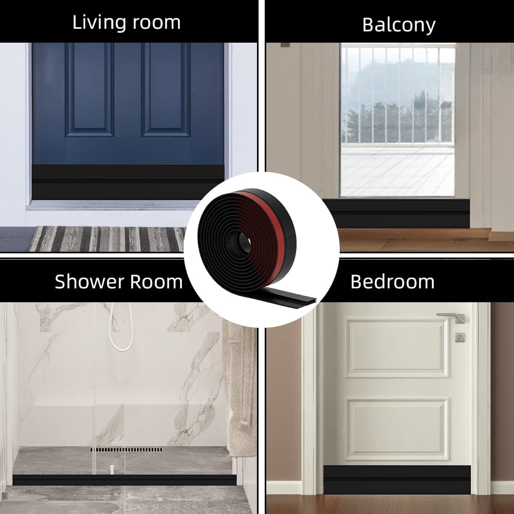 Door Draft Stopper – Bedroom Sound and Draft Seal for Deeper, Uninterrupted Sleep