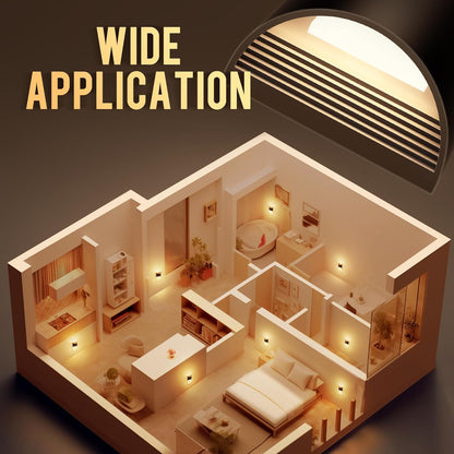DORESshop Dusk to Dawn Night Light – Cool-Touch LED Plug-in for Child's Bedroom and Nursery, No Heat No Flame