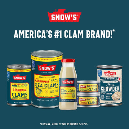 double-cleaned clams canned in their own juices