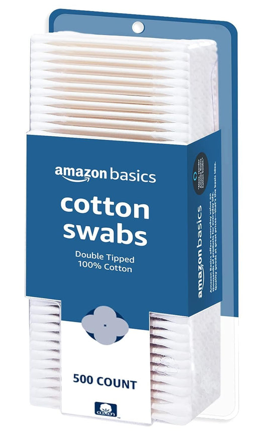 double-tipped design for two usable ends per swab