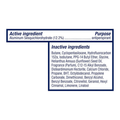 Dove Advanced Care Antiperspirant Spray Clear Finish – Post-Shave Underarm Skincare Ritual with Pro-Ceramide Repair