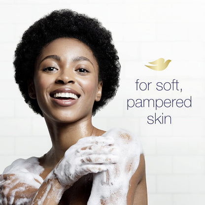 Dove Beauty Bar with Shea Butter – Calming Nightly Body Cleanser for Dry, Sensitive Skin
