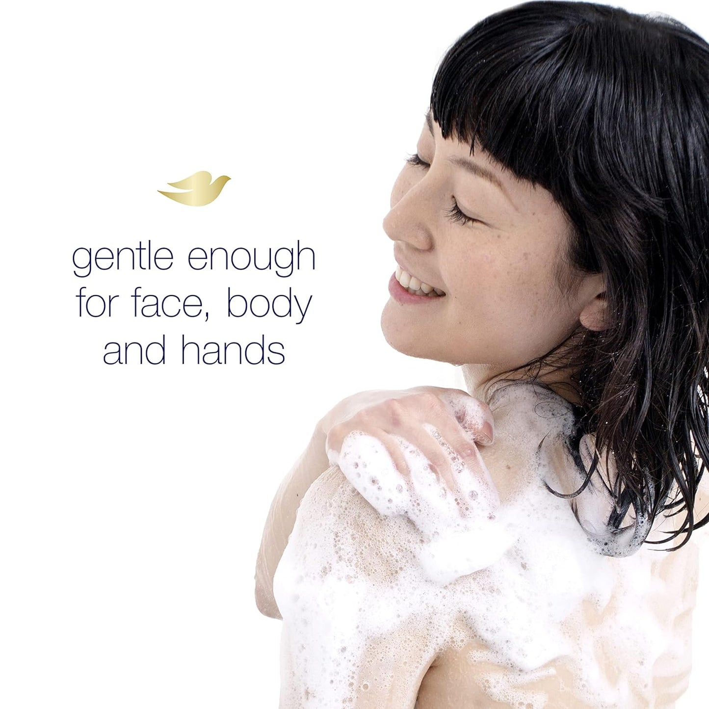 Dove Beauty Bar with Shea Butter – Calming Nightly Body Cleanser for Dry, Sensitive Skin