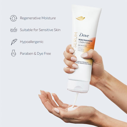 Dove Body Cream Serum Niacinamide + Even Tone – All-in-One Body Treatment for an Uncluttered Routine