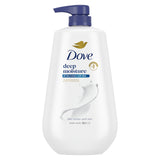 Dove Body Wash Deep Moisture 30.6 oz – Gentle Sulfate-Free Family Shower Cleanser Safe for Kids and Sensitive Skin