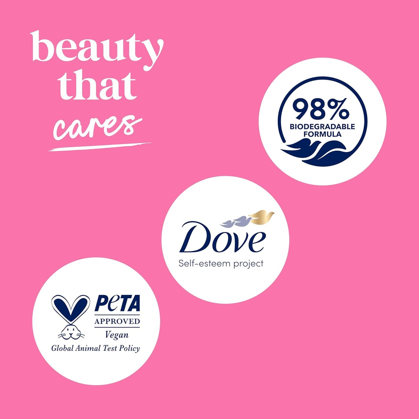 Dove Body Wash Peony & Rose – Calming Shower Ritual for Self-Care Nightly Wind-Down, 30.6 fl oz with Pump