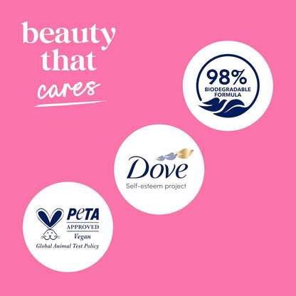 Dove Body Wash Peony & Rose – Calming Shower Ritual for Self-Care Nightly Wind-Down, 30.6 fl oz with Pump