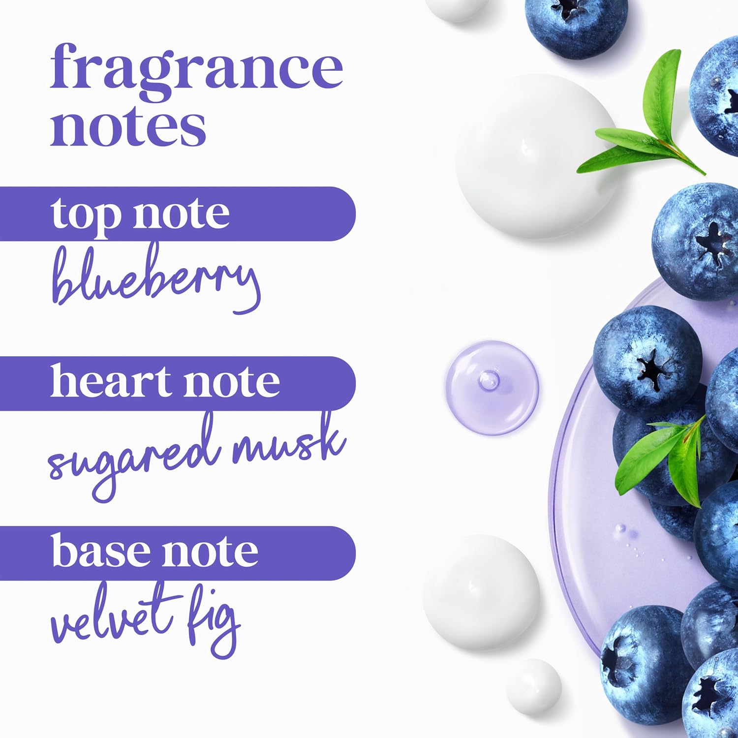 Dove Body Wash Unwind Blueberry & Moon Milk – Fragrance-Rich Shower Cleanser for a Sensory Escape at Home
