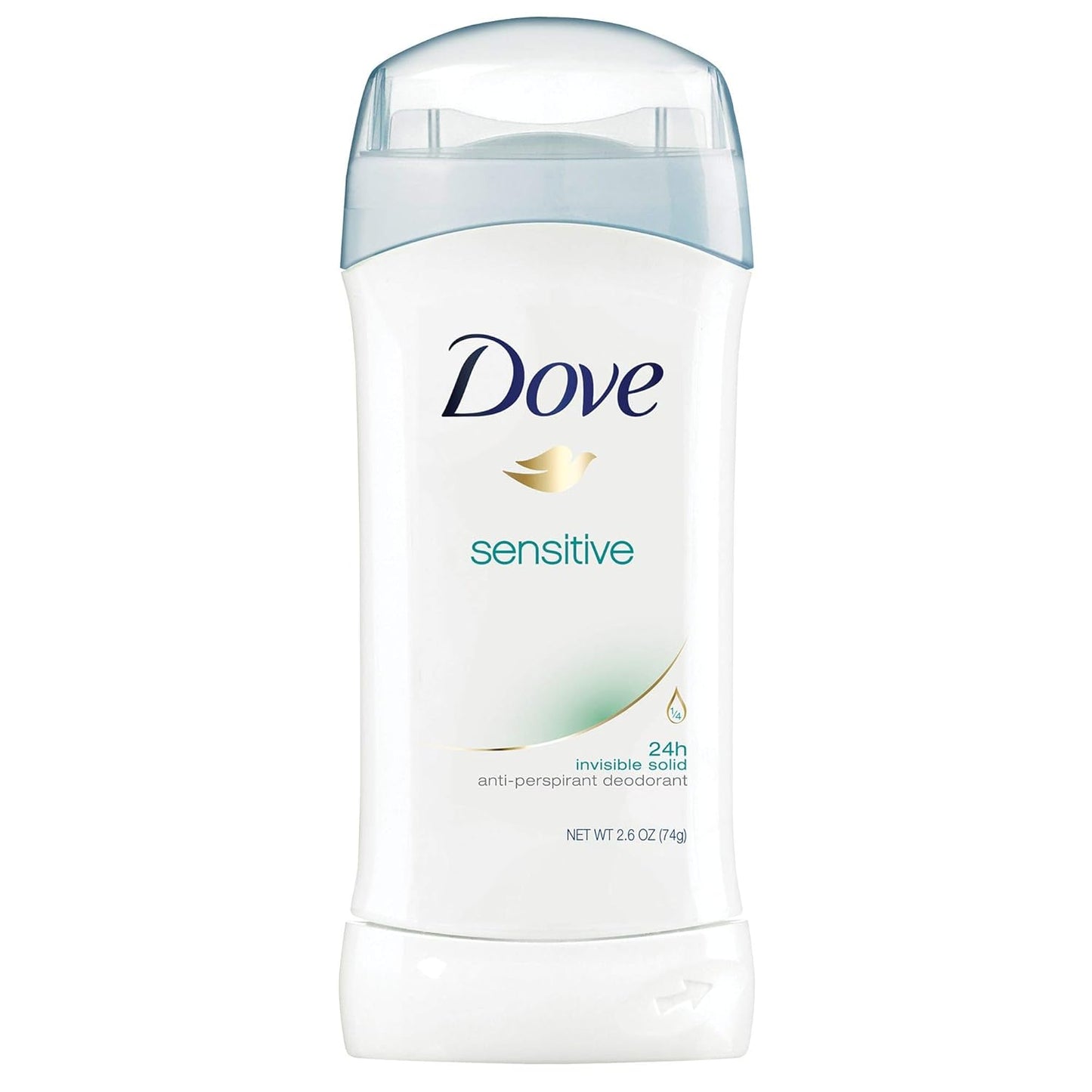 Dove Invisible Solid Deodorant – Skin-Safe Daily Protection for Shaving Women, No Alcohol Irritation