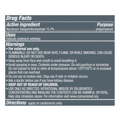 Dove Men+Care Dry Spray Antiperspirant – Daily Grooming Ritual with 72h Odor Protection for Sensitive Post-Shave Skin