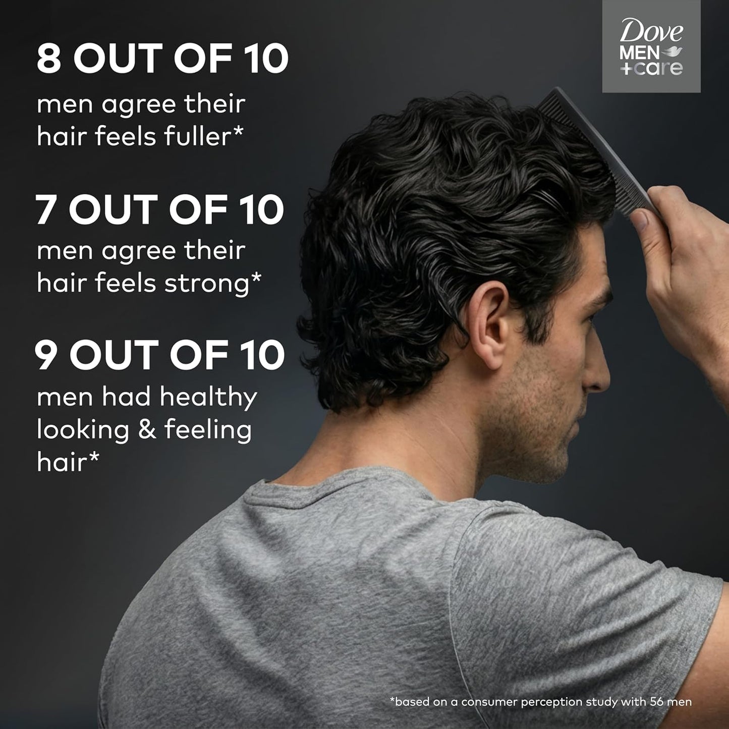 Dove Men+Care Hydration Fuel 2-in-1 Shampoo and Conditioner 2-Pack Grooming Gift Set for Men, 18 fl oz ea.