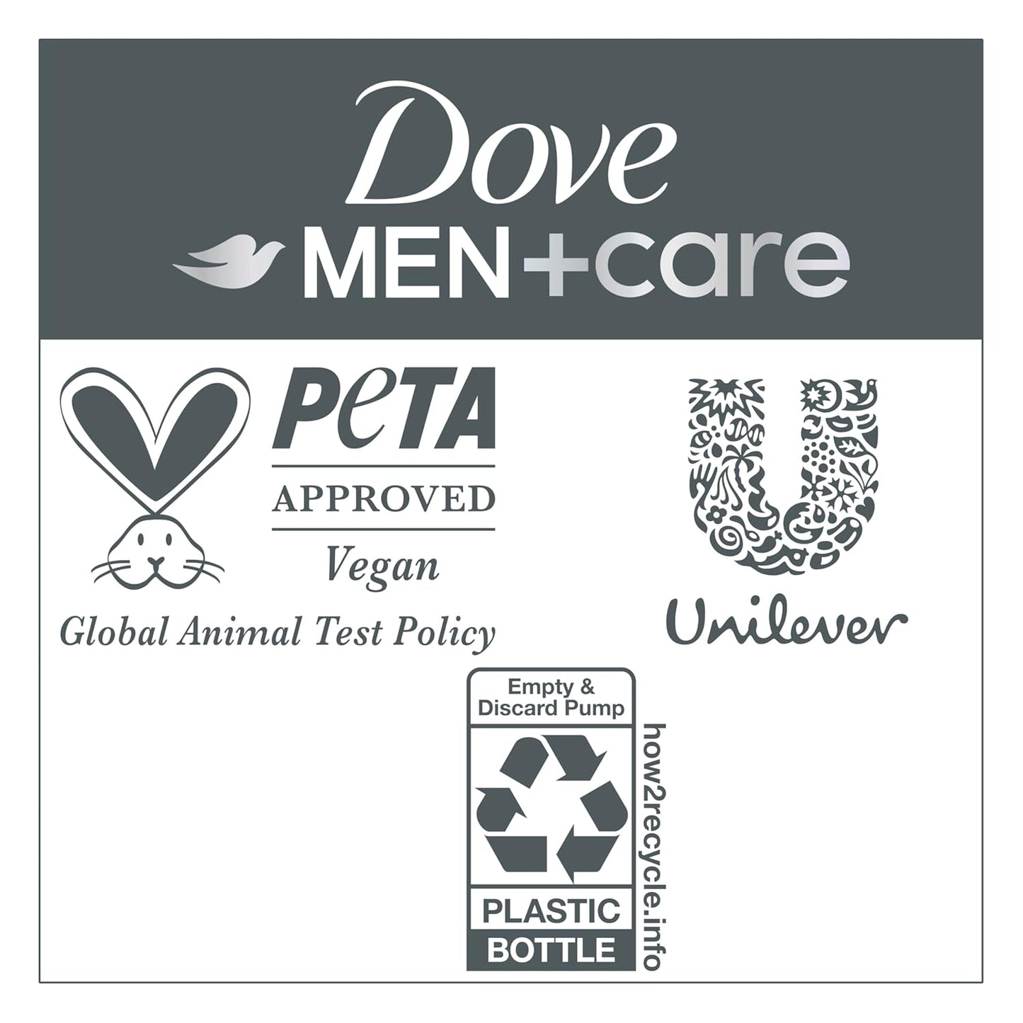Dove Men+Care Hydration Fuel 2-in-1 Shampoo and Conditioner 2-Pack Grooming Gift Set for Men, 18 fl oz ea.