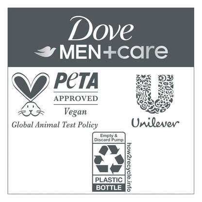 Dove Men+Care Hydration Fuel 2-in-1 Shampoo and Conditioner 2-Pack Grooming Gift Set for Men, 18 fl oz ea.