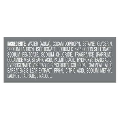 DOVE MEN + CARE Sensitive Skin 2-in-1 Body and Face Wash - Calming Daily Shower Ritual for Men with Dry or Reactive Skin, 30 oz