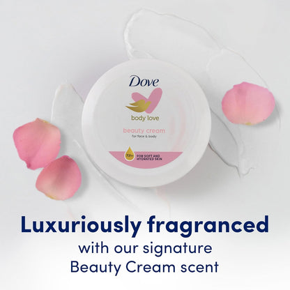 Dove Nourishing Beauty Cream – TSA-Friendly Travel Moisturizer for Carry-On Luggage