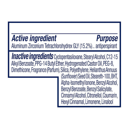 Dove Powder Anti-Perspirant Stick – Nightly Self-Care Ritual for Sensitive Underarms, 2.6 oz Pack of 6