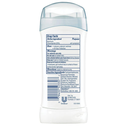 Dove Sensitive Antiperspirant Stick – Mindful Daily Ritual for Women with Sensitive Underarm Skin, Alcohol-Free Post-Shave Care