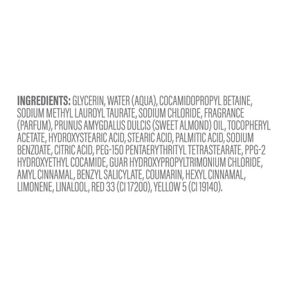 Dove Shower Oil Body Wash with Glycerin Serum, Almond Oil & Sandalwood – Nightly Wind-Down Shower Ritual for Dehydrated Skin, 15.3 fl oz