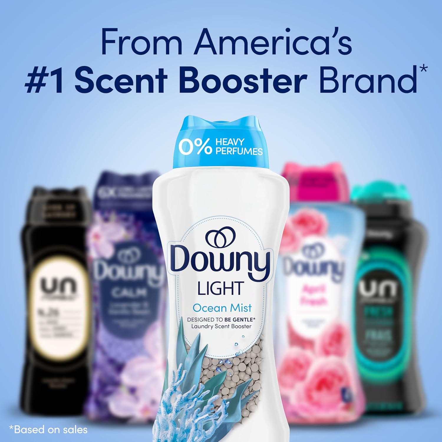 Downy Light Laundry Scent Booster Beads – Gentle Aromatherapy Companion for Bedroom Linens and Bath Towel Rituals