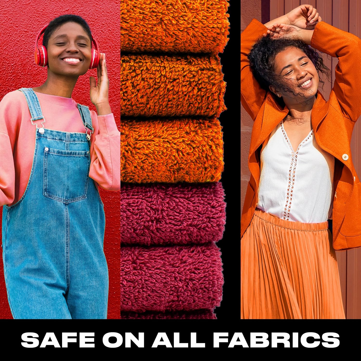 Downy Unstopables Fusions Scent Duo Beads Sunset & Citrus Long-Lasting Tropical Citrus Laundry Fragrance for Yoga Room and Meditation Space Linens