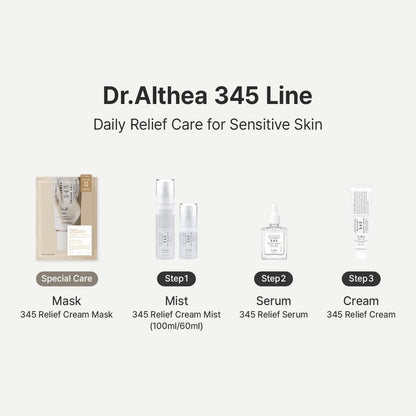 Dr.Althea 345 Relief Cream – Thoughtful Skincare Gift for Her, Vegan Hydration Cream