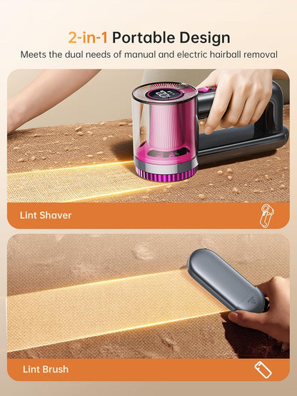 DRFLASH Rechargeable Lint Remover – Thoughtful Birthday Gift for Women Who Love Cozy Cashmere