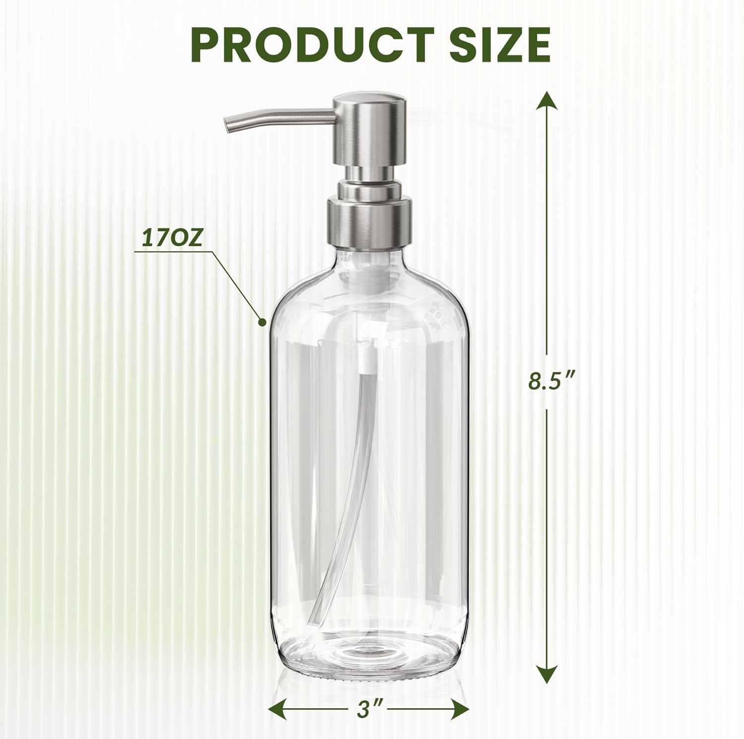 drip-free dispensing mechanism that delivers soap smoothly per press