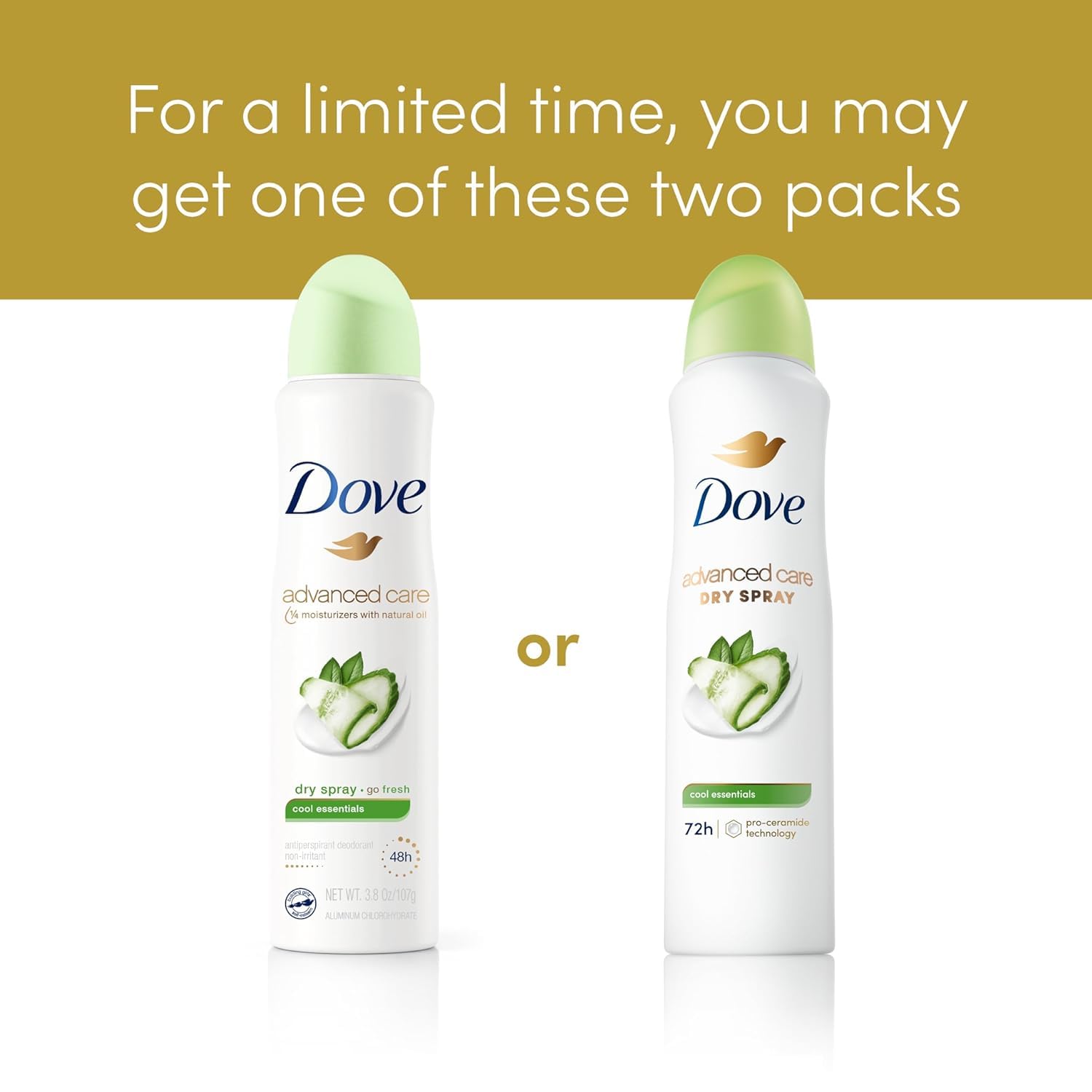 dry spray application that dries quickly with no visible residue