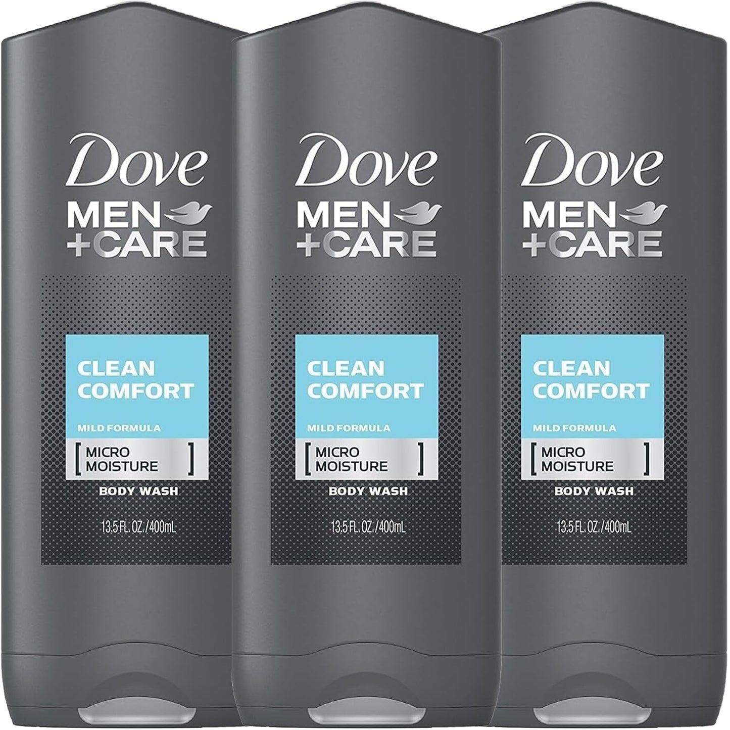 dual-action body and face wash formulated specifically for men's skin