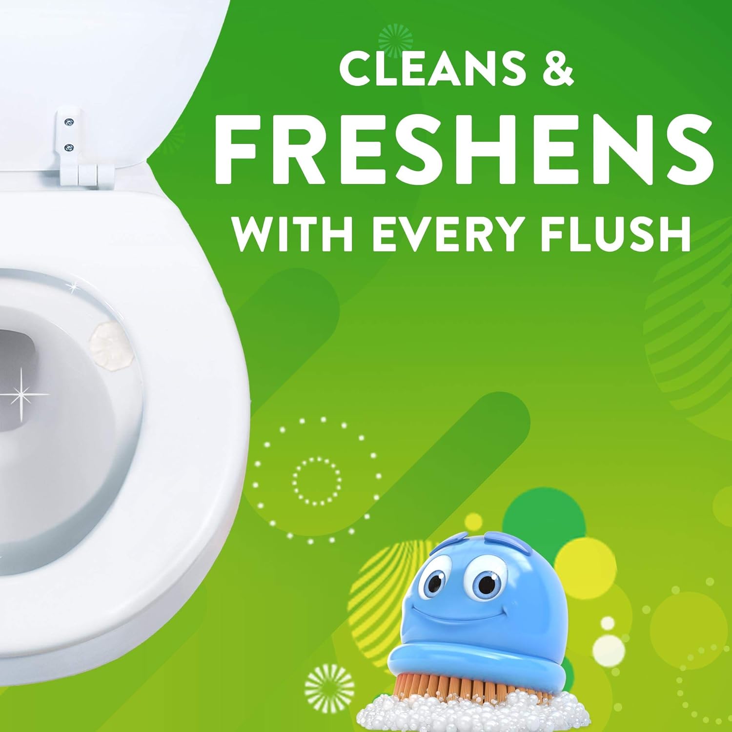 dual-action formula targeting limescale and toilet ring buildup