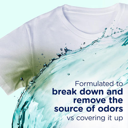 dual-action formula that functions as fabric softener and odor remover