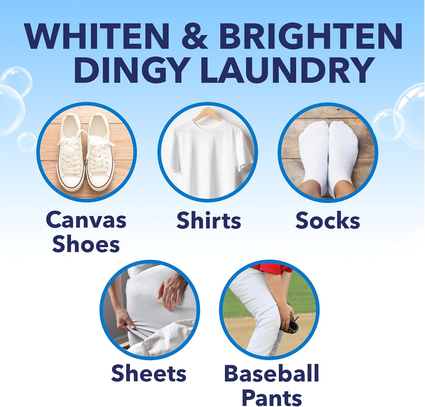 dual application method: presoak in water or pour directly into washer drum before adding clothes